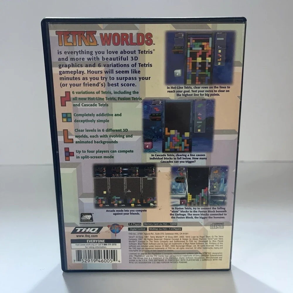 Lot Of 3 CIB PS2 Games Tetris Worlds, Supercar Street Challenge, & Commandos 2